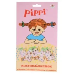 Klistermärkesbok - Pippi Långstrump