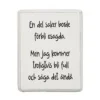 Kylskåpsmagnet - En del saker borde förbli osagda