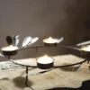 Ljushållare för värmeljus - Krans