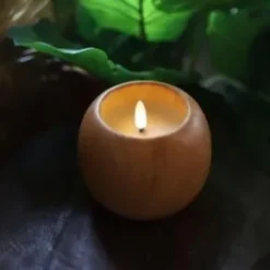 Ljuslykta med LED