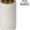 Ljusstake för värmeljus - Marmor (10 cm)