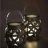 Lykta med timer LED