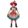 Maskeraddärkt Vintage Clown Girl (122/134)