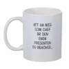 Mugg - Att ha mig som CHEF