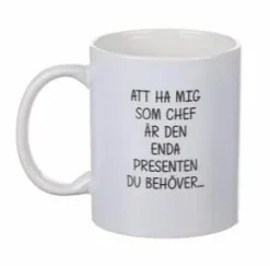 Mugg - Att ha mig som CHEF