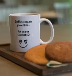 Mugg - Bättre vara en glad...