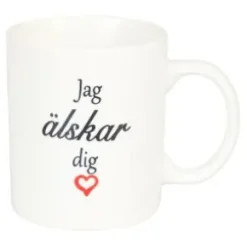 Mugg - Jag Älskar Dig