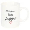 Mugg - Världens Bästa Pappa