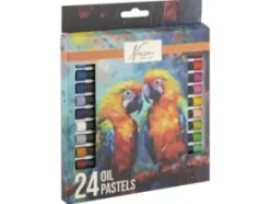 Oljepastellkritor 24-pack