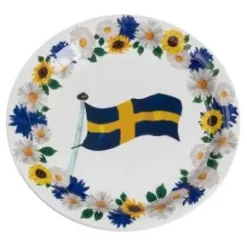 Pappersassietter 8-pack - Sverige
