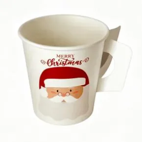 Pappersmuggar i 12-pack Jultomte