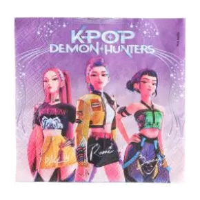 Pappersservetter 20-pack - KPop Demon Hunters