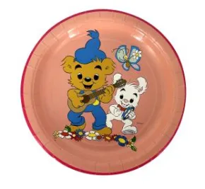 Papperstallrikar i 8-pack - Bamse (Kalas)