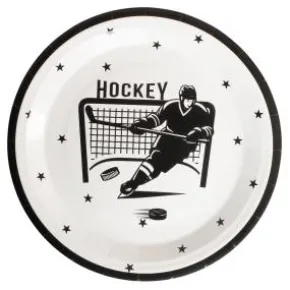 Papperstallrikar 8-pack - Hockey