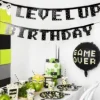 Partybanner "LEVEL UP BIRTHDAY" - Gamer