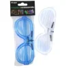 Partyglasögon med LED (Klar/vit)