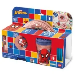Party kit 16-delar med Spider Man motiv