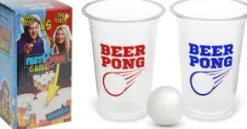 Partyspel Beer Pong - Boys VS Girls
