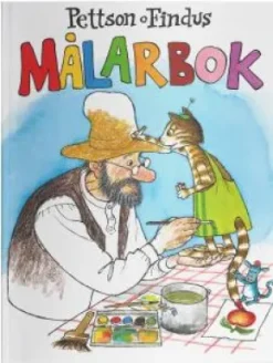 Pettson & Findus målarbok