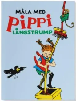 Pippi Långstrump målarbok