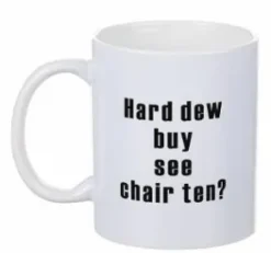 Porslinsmugg - Hard dew buy