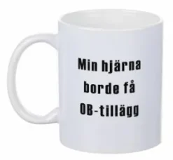Porslinsmugg - Min hjärna