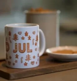 Porslinsmugg - Pepparkaka God Jul