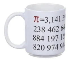 Porslinsmugg -Pi