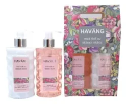 Presentset Haväng handtvål & lotion - Skånsk vildros
