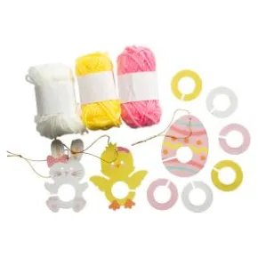 Påskset pom poms