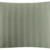 Örngott satin grön