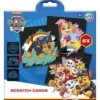 Scratch Art kort - Paw Patrol