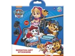 Scratch Art stickers - Paw Patrol