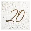 Servetter 16-pack - "20"
