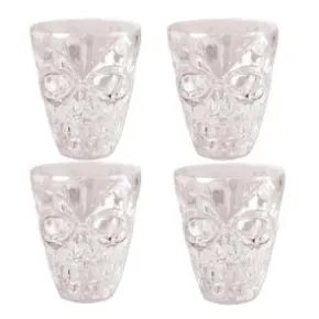 Shotglas Döskalle 4st