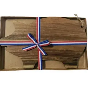 Skärbräda i trä - Gris