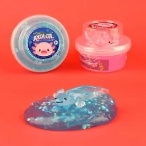 Slime med axolotl (Rosa)