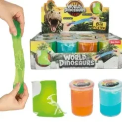 Slime med dinosaurie