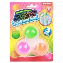Squeezebollar i neon