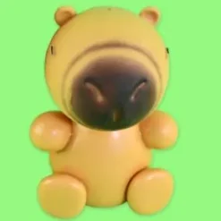 Squeeze Capybara med uppblåsbart huvud