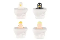 Squeeze Toalett med figur