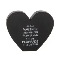 Stående hjärta - Av alla vaginor