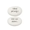 Sten -Vänd på mig! (Vit)