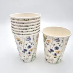 Stora pappersmuggar 8-pack - Sommarmotiv