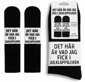 Strumpor Julklappsleken