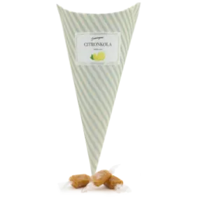 Strut med citronkola 100g