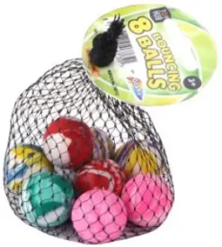 Studsbollar i 8-pack