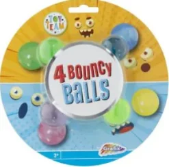 Studsbollar 4-pack