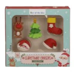 Sudd i 5-pack julmotiv (ren/gran)