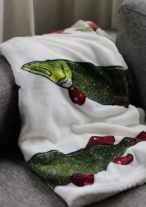 Supermjuk pläd Gädda